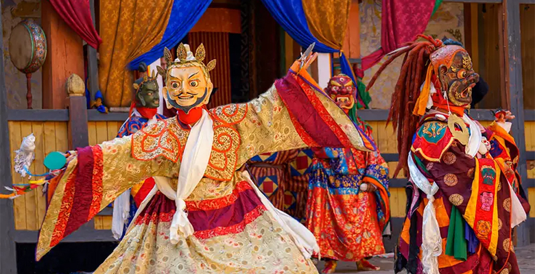 Bhtuan Mask Dance