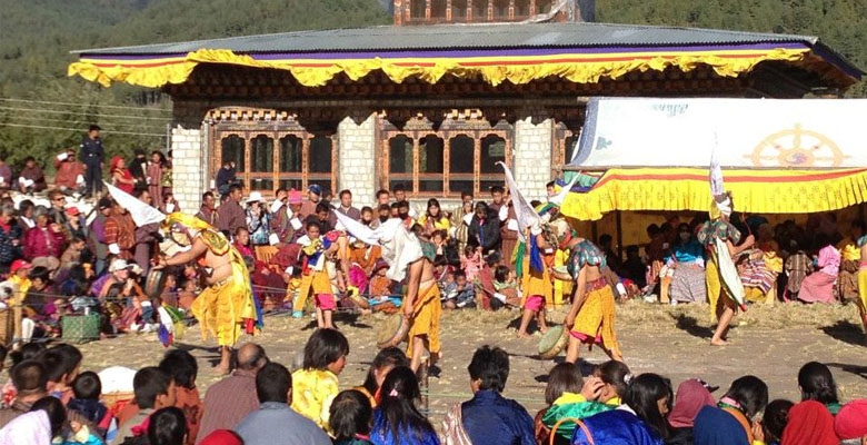 Bhutanese is generally happy people