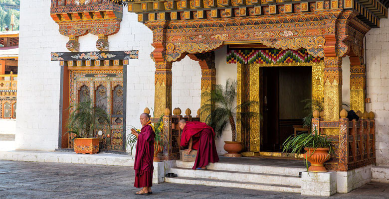 Bhutan main religion is Tibetan Buddhism