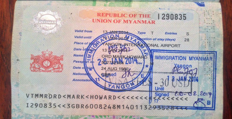 Myanmar Visa