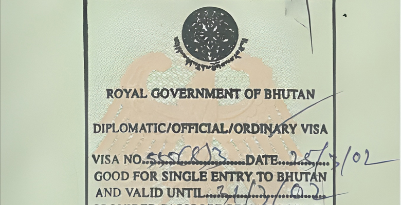 Bhutan visa 