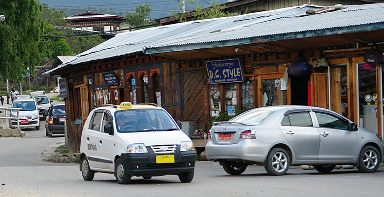 Bhutan Local Taxi