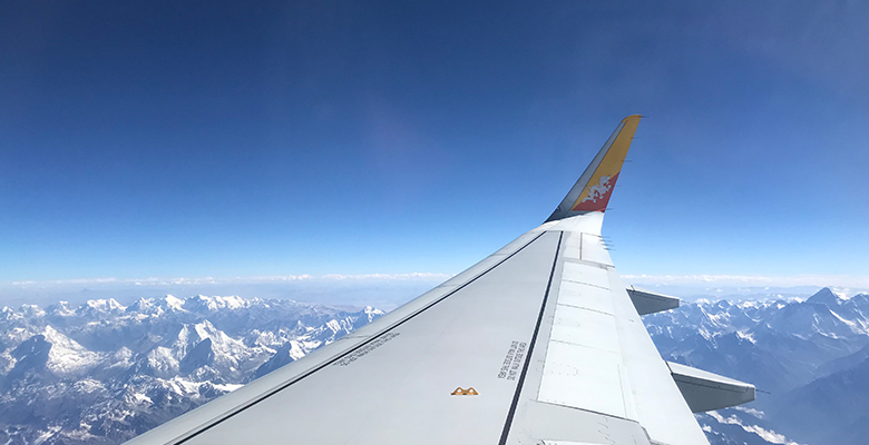 Fly to Paro in western Bhutan