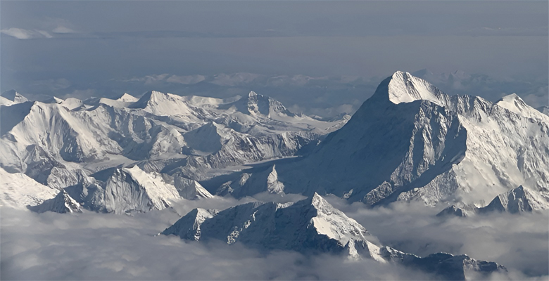 Himalayan Views on the Kathmandu to Paro Flight